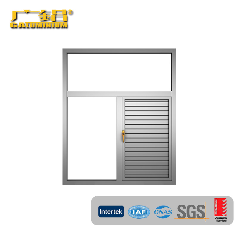 Aluminium Alloy Awet Hand-dilakokno Louver Wuta