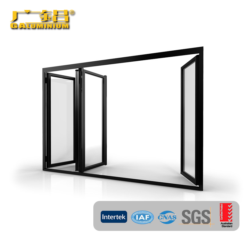 Profil lawang aluminium lipat