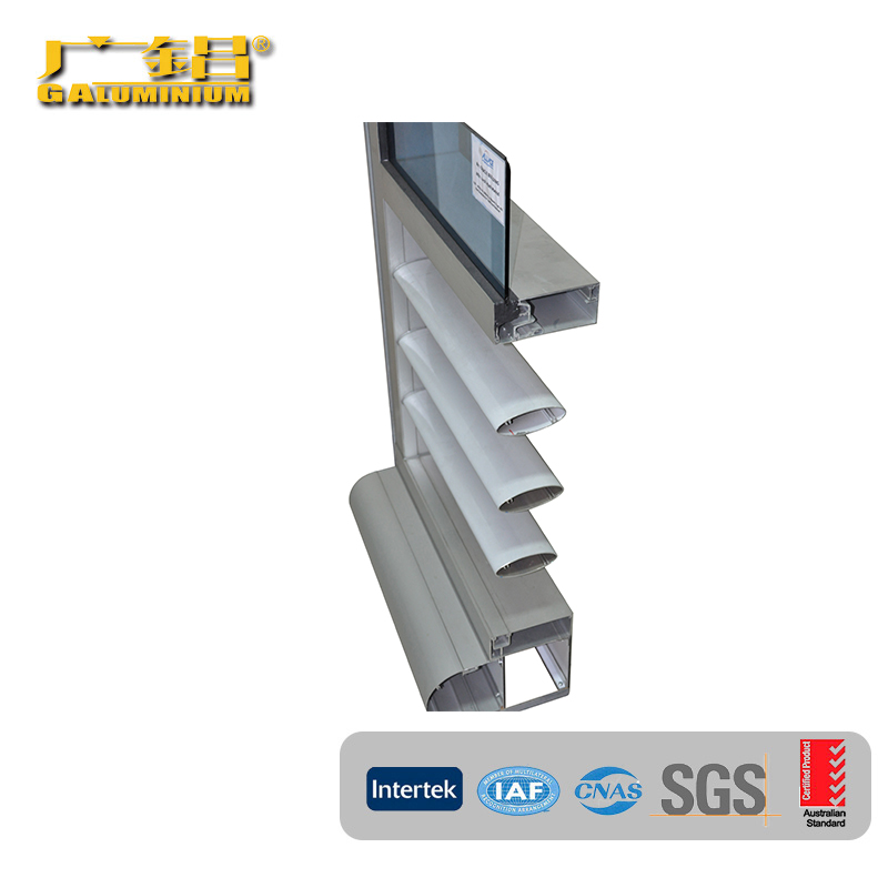 Jendela Louver profil aluminium