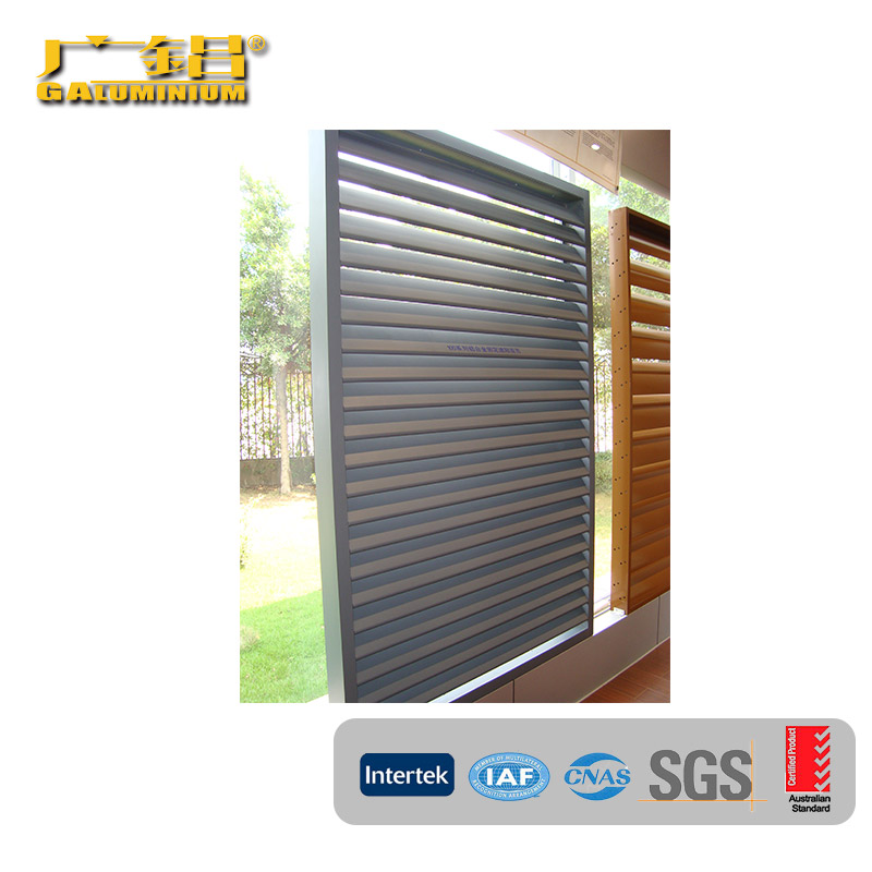 Jendela Louvers Aluminium Sederhana Lan Awet