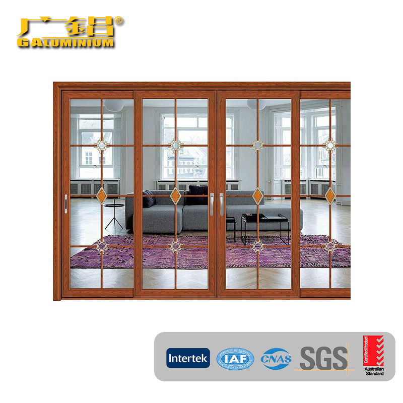 Pintu Sliding Kanthi Warna Kayu